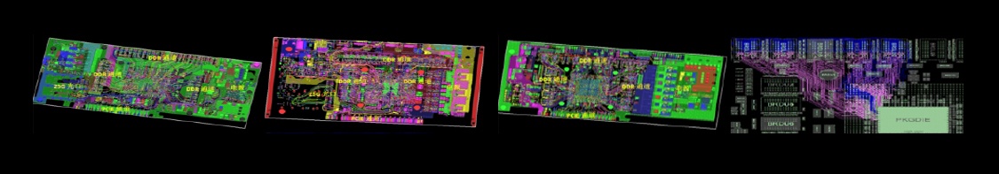 密集多通路LPDDR5算力卡，运行快率6400Mbps